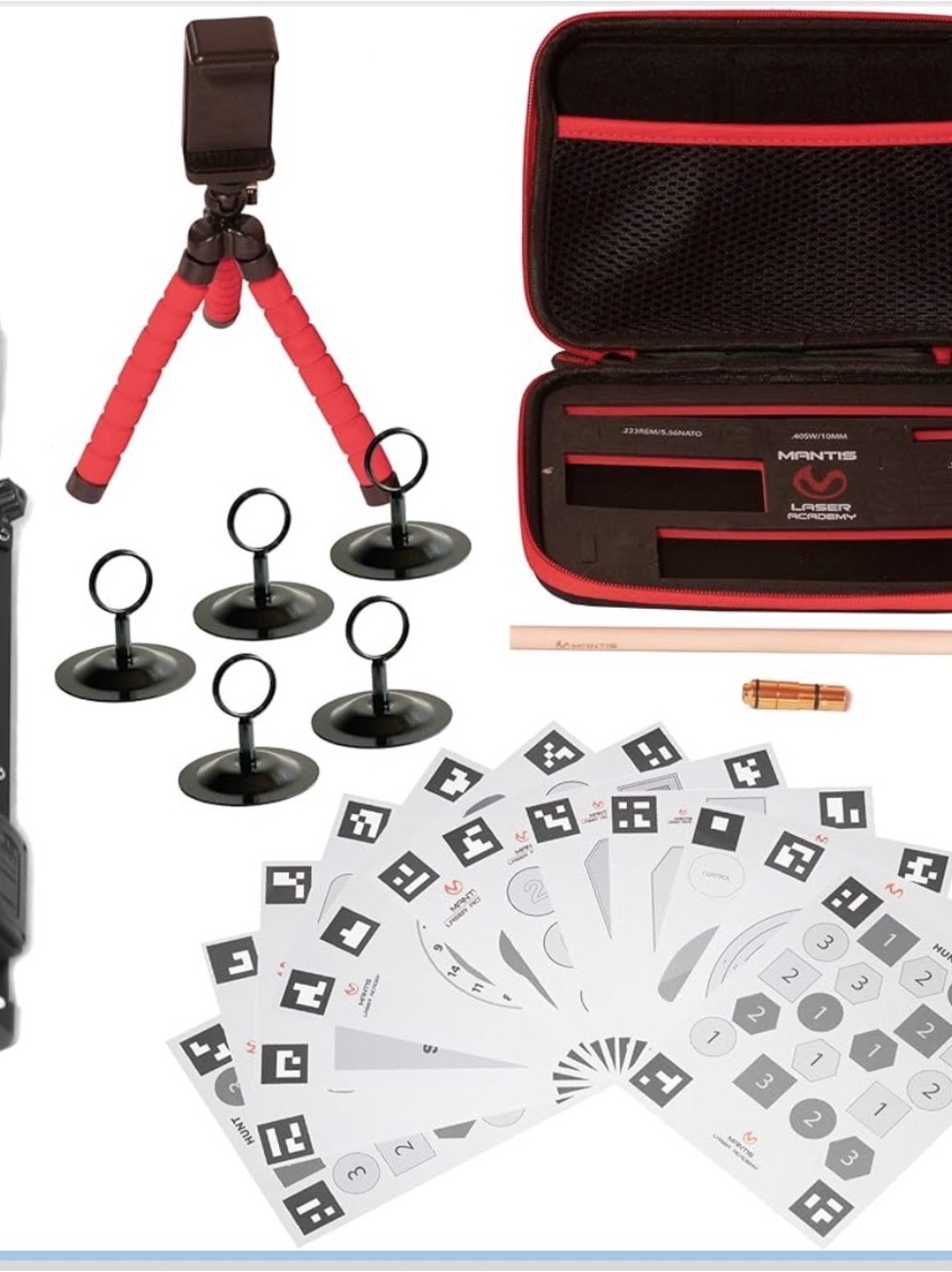 Mantis Laser Academy Training Kit - Red & Black Accents